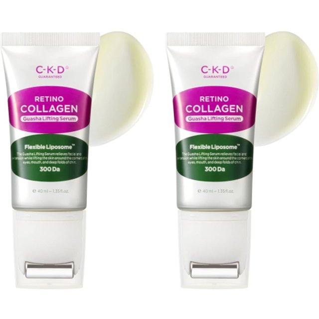 CKD - Retino Collagen Small Molecule 300 Guasha Lifting Serum - 40ml (2ea) Set