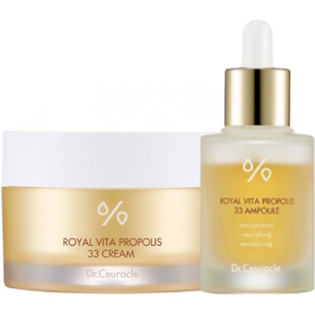 Dr.Ceuracle - Royal Vita Propolis 33 Ampoule + Cream Set