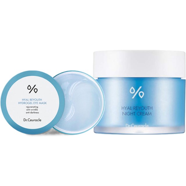 Dr.Ceuracle - Hyal Reyouth Hydrogel Eye Mask + Night Cream Set