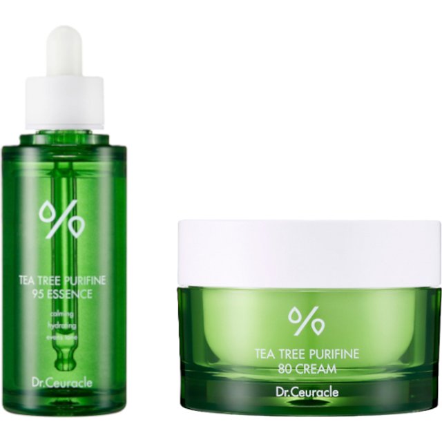 Dr.Ceuracle - Tea Tree Purifine Essence + Cream Set