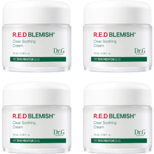 Dr.G - R.E.D Blemish Clear Soothing Cream - 70ML - 70ml - White (4ea) set (New)
