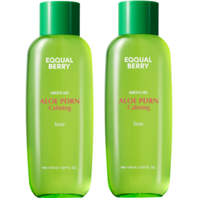 EQQUALBERRY - Aloe PDRN Calming Toner - 150ml Duo Set