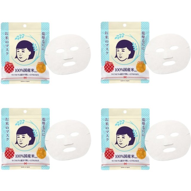Ishizawa-Lab - Nadeshiko - Keana Pore Care Rice Mask - 10pc (4ea) Set