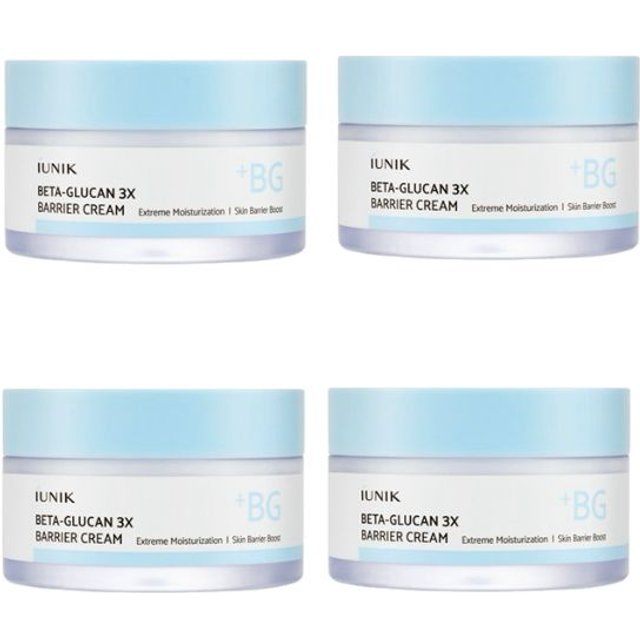 iUNIK - Beta Glucan 3X Barrier Cream - 50ml (4ea) Set