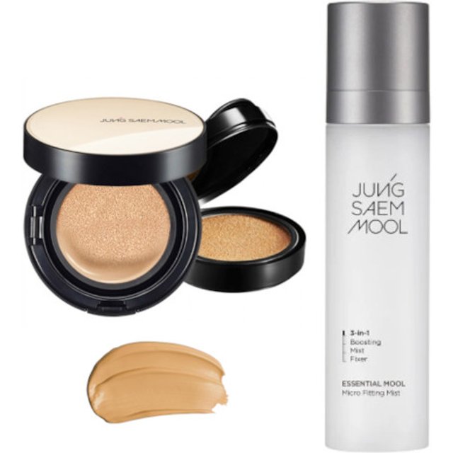 JUNGSAEMMOOL - Essential Skin Nuder Cushion SPF50+ PA+++ (With Refill) - 14g+14g - 23 Medium-Deep (1ea) + Essential Mool Micro