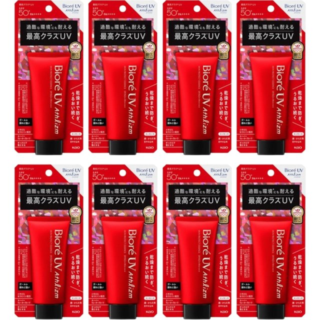 Kao - Biore Athlizm Skin Protect Essence SPF 50+ PA++++ - 70g (8ea) Set