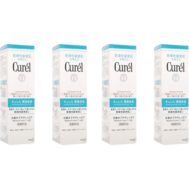 Kao - Curel - Intensive Moisture Care Moisture Lotion - 150ml - I Light (4ea) Set