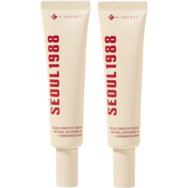 KSECRET - SEOUL 1988 Eye Cream : Retinal Liposome 4% + Fermented Bean - 30ml (2ea) Set