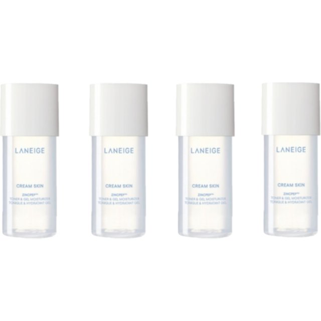 LANEIGE - Cream Skin Zincpep? Toner & Gel Moisturizer - 50ml (4ea) Set