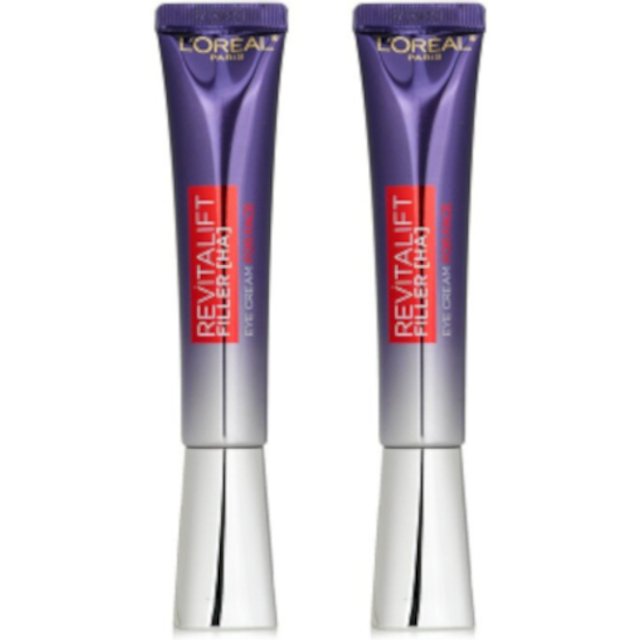 L'OREAL PARIS - Revitalift Filler HA Eye Cream For Face - 30ml (2ea) Set