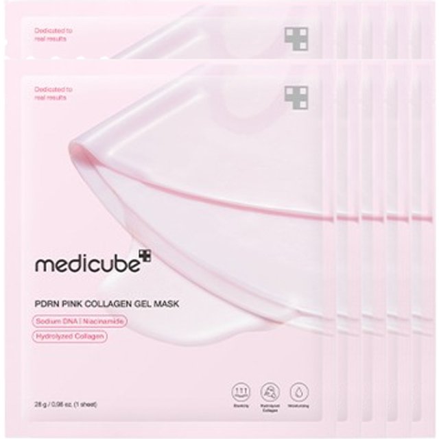 medicube - PDRN Pink Collagen Gel Mask - 28g (10ea) Set