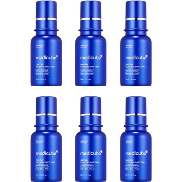 medicube - One Day Exosome Shot Pore Ampoule 7500 - 30ml (6ea) Set