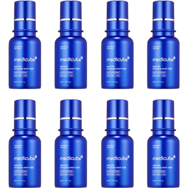 medicube - One Day Exosome Shot Pore Ampoule 7500 - 30ml (8ea) Set
