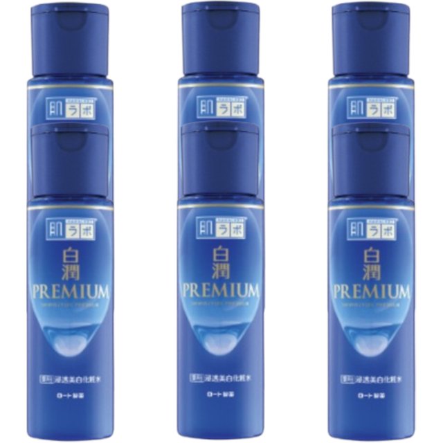 Rohto Mentholatum - Hada Labo - Shirojyun Premium Whitening Lotion 170ml - Moist (Japan Version) - 170ml - 2021 Version (6ea) Set