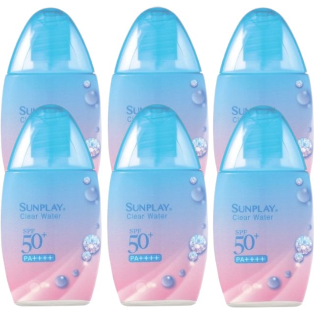 Rohto Mentholatum - Sunplay Sunblock - Clear Water SPF 50+ PA++++ - 30g (6ea) Set
