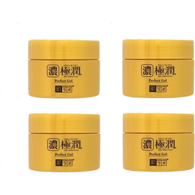 Rohto Mentholatum - Hada Labo - Koi-Gokujyun Perfect Gel (Japan Version) - 100g (4ea) Set