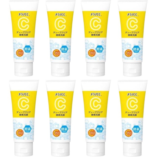 Rohto Mentholatum - Melano CC Enzyme Face Wash - 130g (8ea) Set