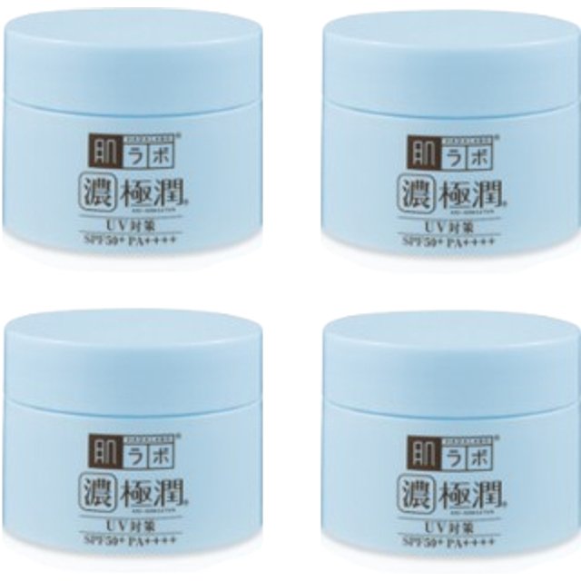Rohto Mentholatum - Hada Labo - Koi-Gokujyun UV White Gel SPF 50+ PA++++ - 90g - White (4ea) Set