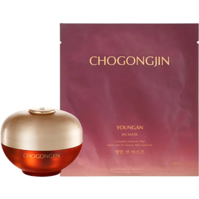 MISSHA - Chogongjin Sosaeng Jin Cream - 60ml x MISSHA - Chogongjin Youngan Jin Mask - 18g