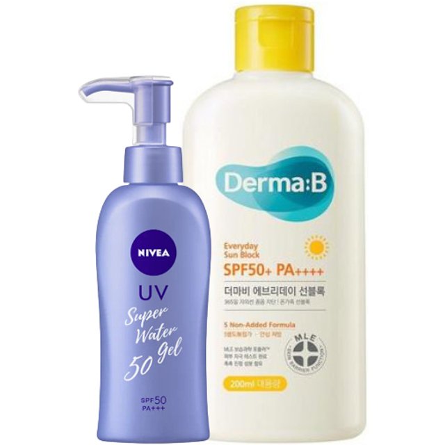 Derma:B x NIVEA Japan - Best Sunscreen Set