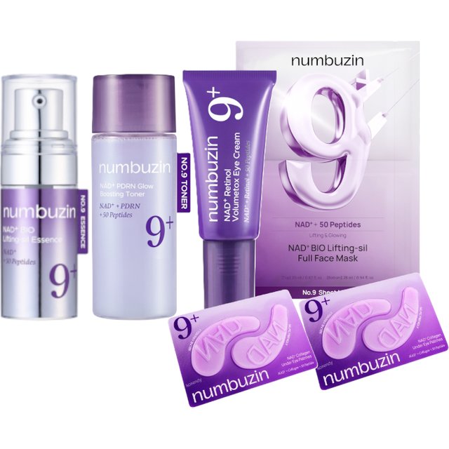 numbuzin - No.9 NAD+ Skincare Vault Mini Kit (6 Items)