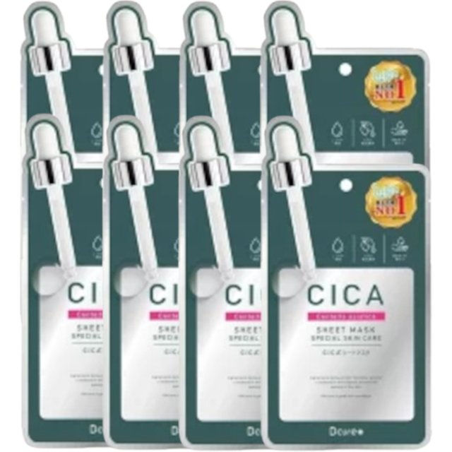Picomonte - Dcure+ CICA Face Mask - 1 pc (8ea)
