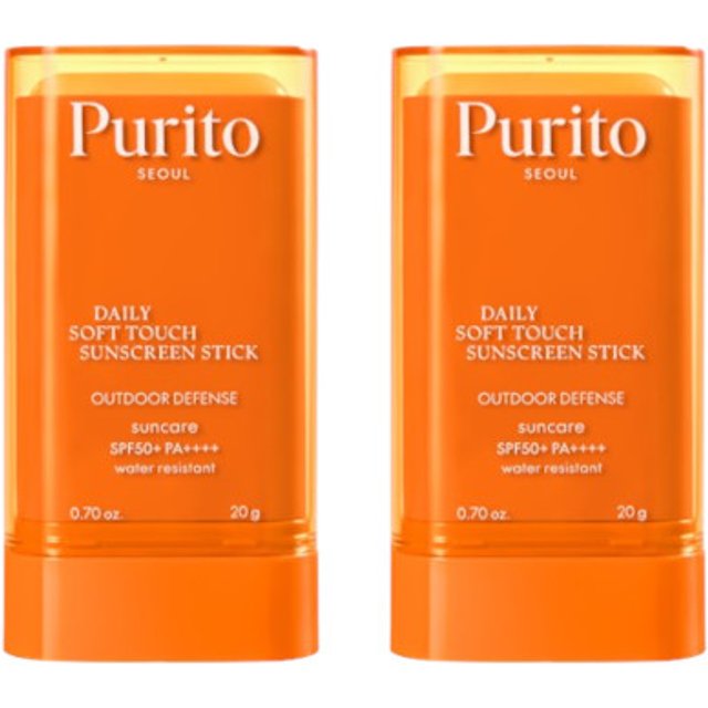 Purito SEOUL - Daily Soft Touch Sunscreen Stick SPF50+ PA++++ - 20g (2ea) Set