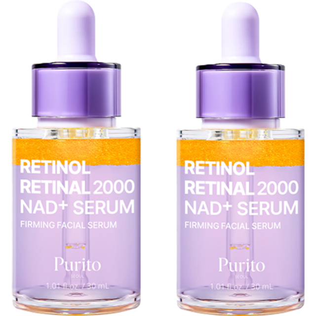 Purito SEOUL - Retinol Retinal 2000 NAD+ Serum - 30ml (2ea) Set
