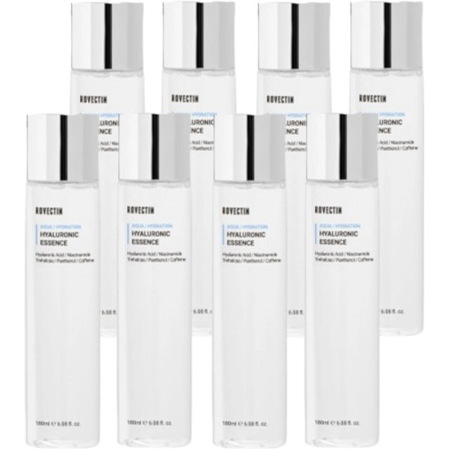 ROVECTIN - Aqua Hyaluronic Essence (New Version of Skin Essentials Activating Treatment Lotion) - 180ml (8ea) Set
