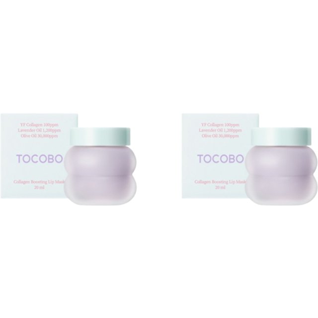 TOCOBO - Collagen Boosting Lip Mask - 20ml (2ea) Set