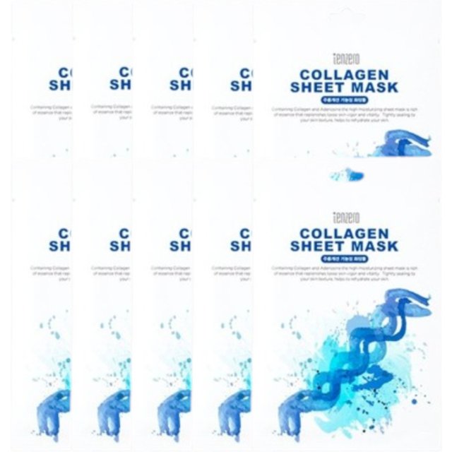 tenzero - Collagen Sheet Mask (10ea) Set