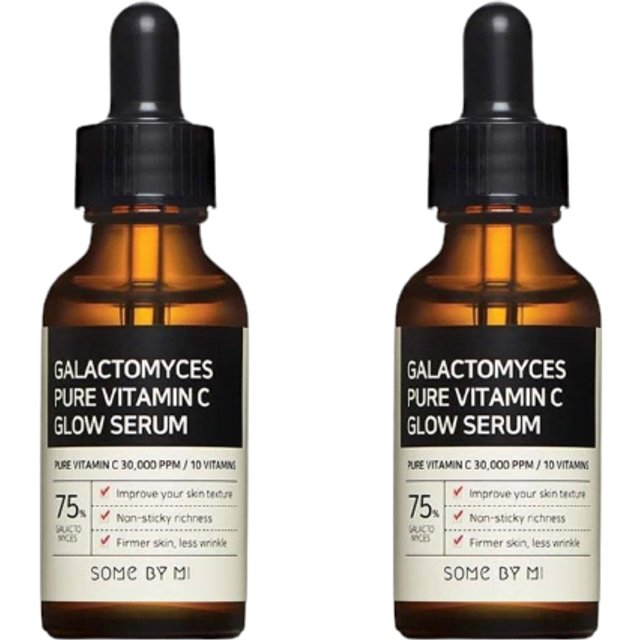SOME BY MI - Galactomyces Pure Vitamin C Glow Serum - 30ml (2ea) Set