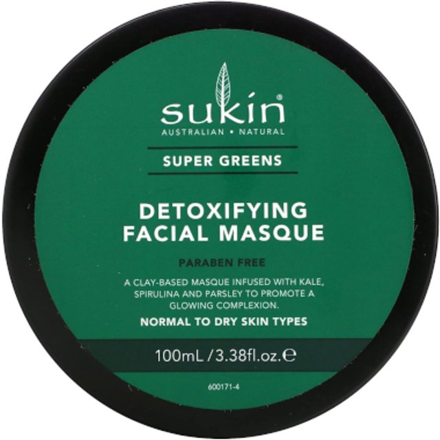 Sukin - Super Greens Detoxifying Facial Masque - 100ml