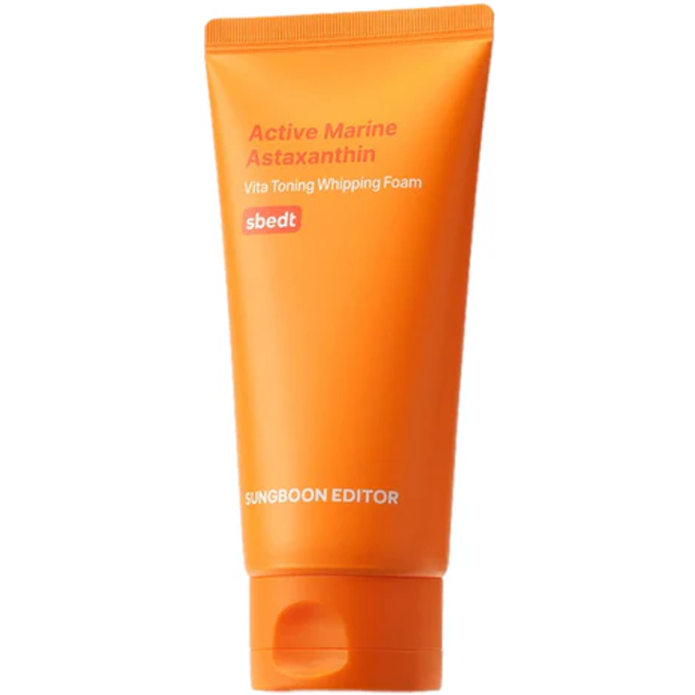 SUNGBOON EDITOR - Active Marine Astaxanthin Vita Toning Whipping Foam - 120g