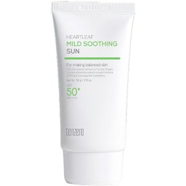 tenzero - Heartleaf Mild Soothing Sun SPF50+ PA++++ - 50g