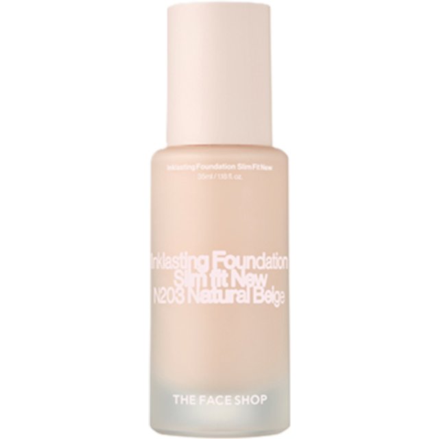 THE FACE SHOP - Inklasting Foundation Slim Fit New - 35ml - N203