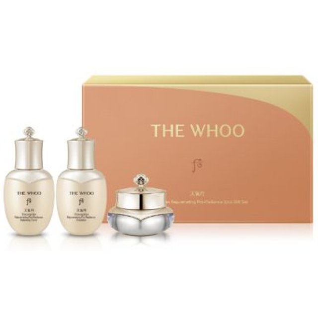 The History of Whoo - Cheongidan Rejuvenating Pro-Radiance 3pcs Gift Set - 3 Items