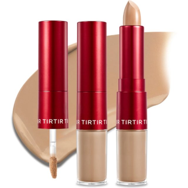 TIRTIR - Glide & Hide Blurring Concealer - 8g (Liquid 4g+Stick 4g) - 6.5N
