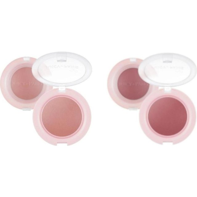 A'PIEU Juicy-Pang Jelly Blusher - 4.8g - RD01 Apple (1ea) + BE01 Guava (1ea) Set