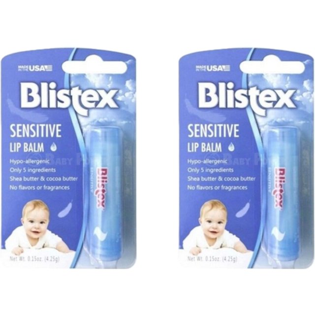 BLISTEX - Sensitive Lip Balm - 4.25g Duo Set