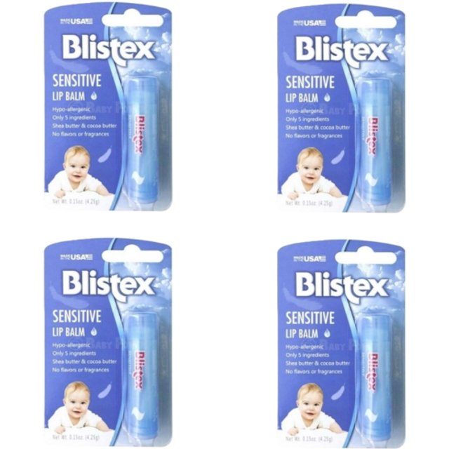 BLISTEX - Sensitive Lip Balm - 4.25g (4ea) Set
