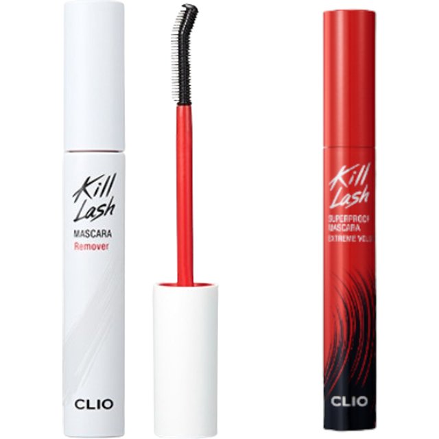 CLIO - Kill Lash Superproof Mascara 04 Extreme Volume + Remover Set