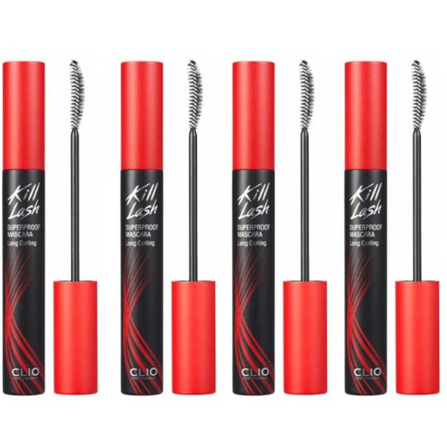 CLIO - Kill Lash Superproof Mascara - 7g - 01 Long Curling (4ea) Set