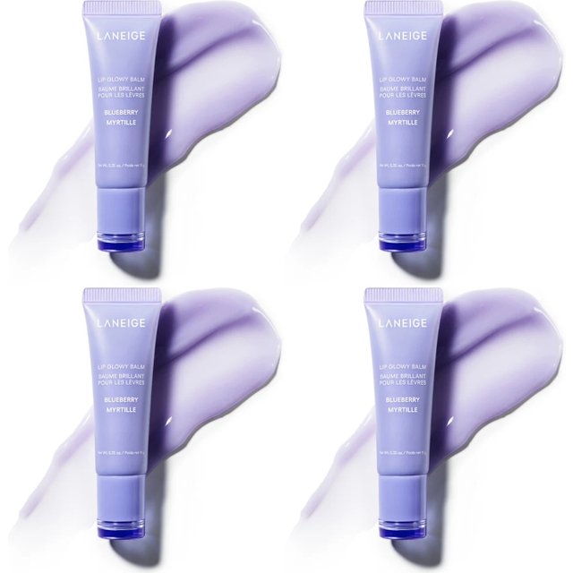 LANEIGE - Lip Glowy Balm - 10g - Blueberry (4ea)