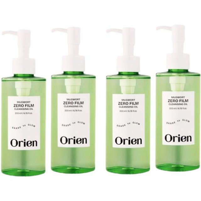 Orien - Mugwort Zero Film Cleansing Oil - 200ml (4ea) Set