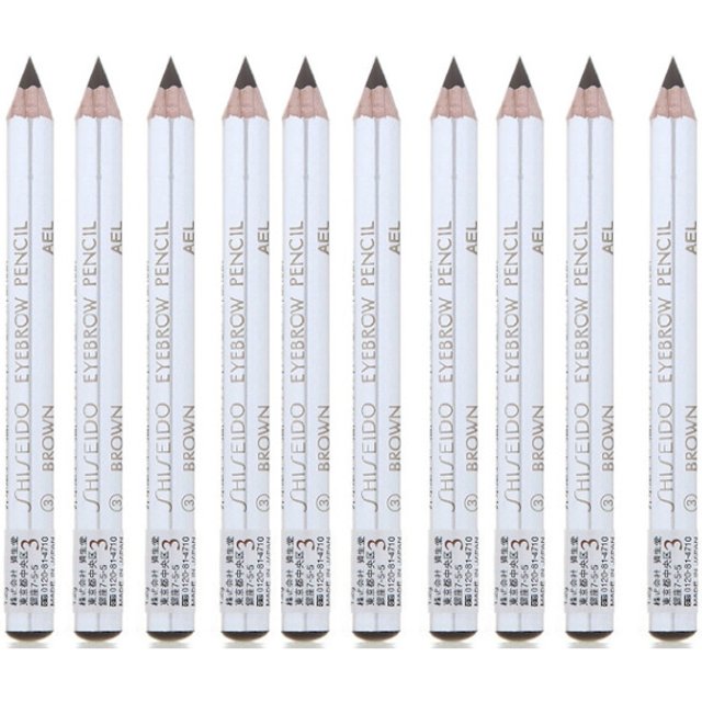 Shiseido - Eyebrow Pencil - 03 Brown (10ea) Set