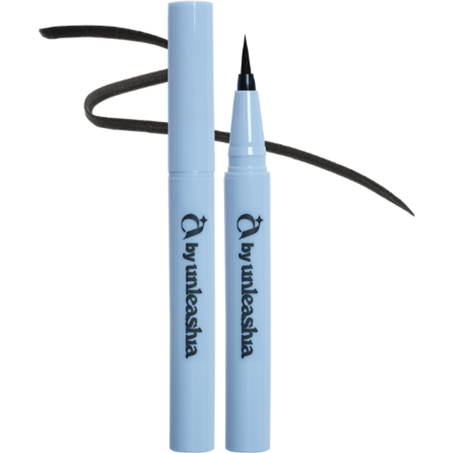 Unleashia - Non Stop Liquid Eyeliner - 0.5g - No.1 Ash Black