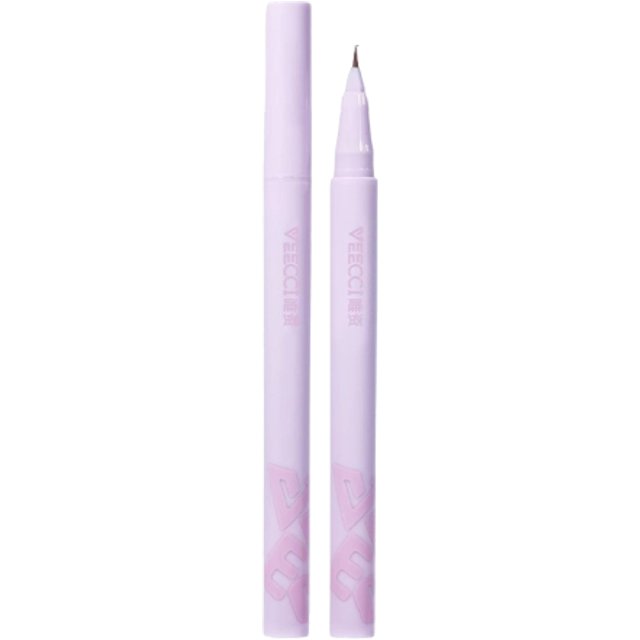 VEECCI - Colorful Liquid Eyeliner / Smiling Aegyosal Eyeliner - 0.55ml - D02 Chocolate Brown