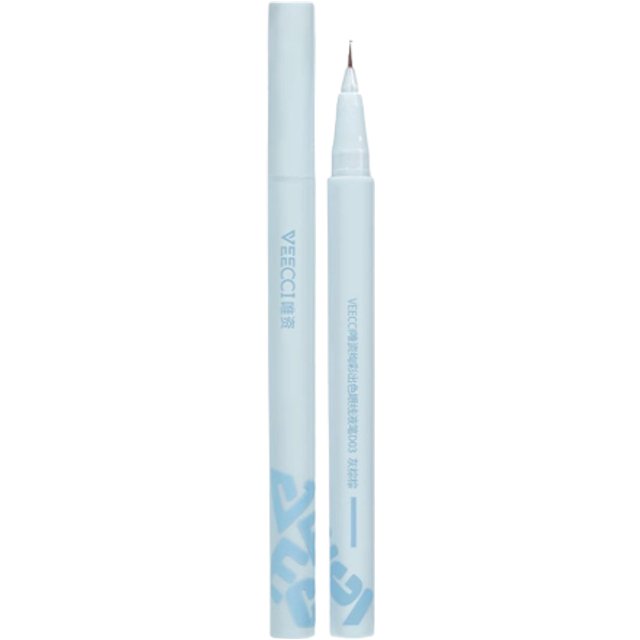 VEECCI - Colorful Liquid Eyeliner / Smiling Aegyosal Eyeliner - 0.55ml - D03 Taupe Brown