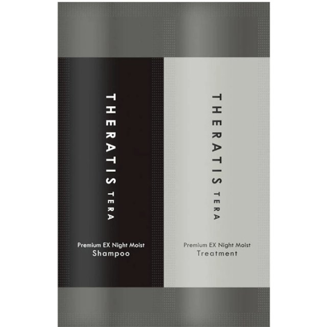 ViCREA - Theratis by mixim Tera Premium EX Night Moist Shampoo & Treatment Trial Set - 10ml+10g